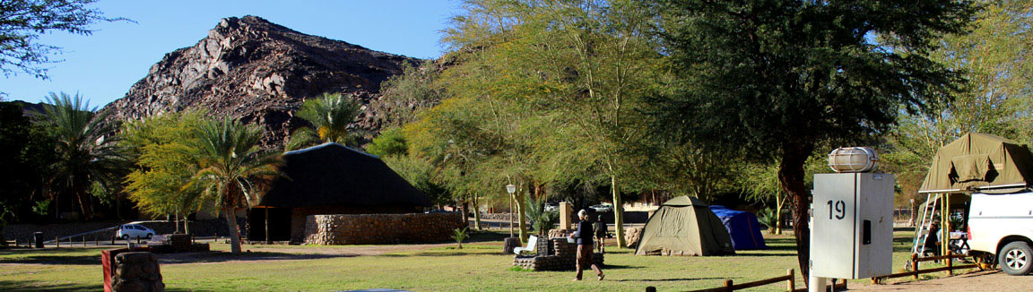 Ai Ais Camping Site NWR Fish River Canyon Namibia