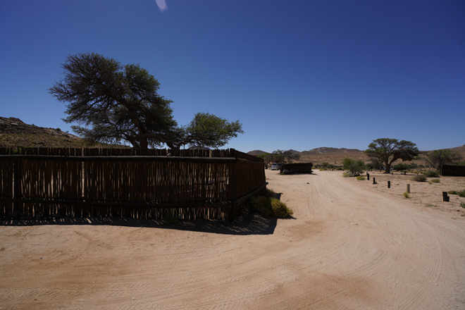 Camp sites at Aus Camping Aus Namibia