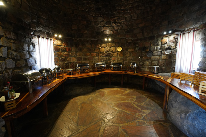 Picture of restaurant facilities at Canyon Lodge at Fish River Canyon in Namibia