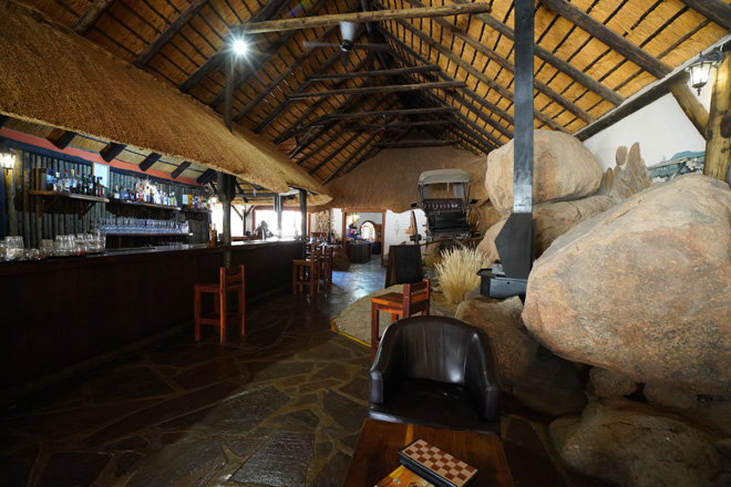 Bar Facilities at main building at Canyon Village Fish River Canyon Namibia