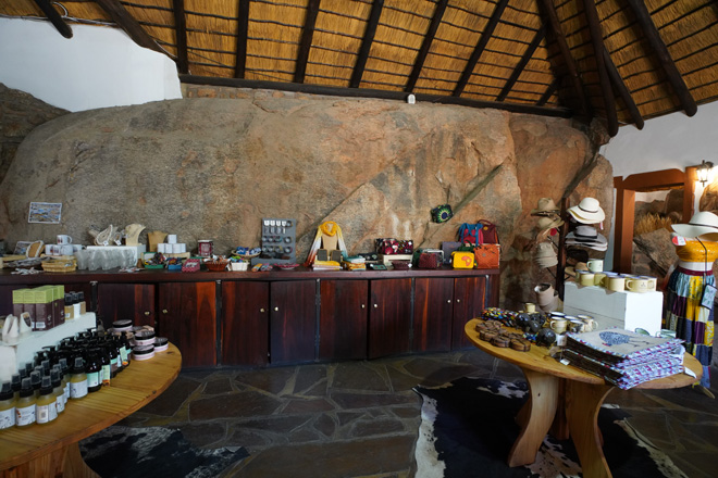 Picture of curio shop showing things to do while at Canyon Village in Fish River Canyon Namibia