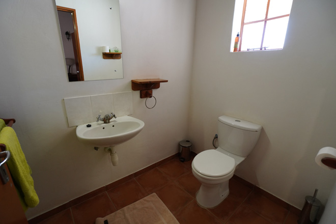 Photo of bathroom facilities at Canyon Village Accommodation in Fish River Canyon Namibia