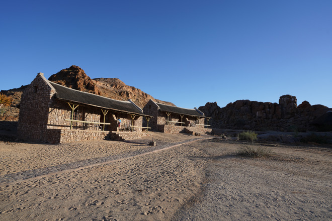 Accommodation units at Canyon Village Fish River Canyon Namibia