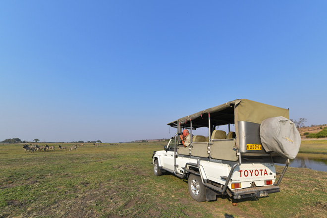 Visit traditional village from Chobe River Camp Caprivi Namibia