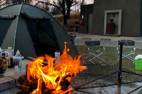 Daan Viljoen Camping NWR Windhoek Namibia