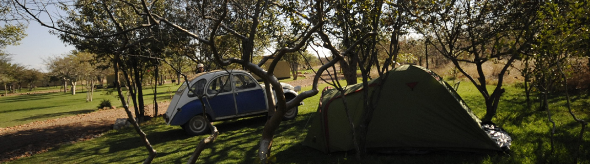 Rooms at Etosha Safari Campsite in Etosha National Park Namibia