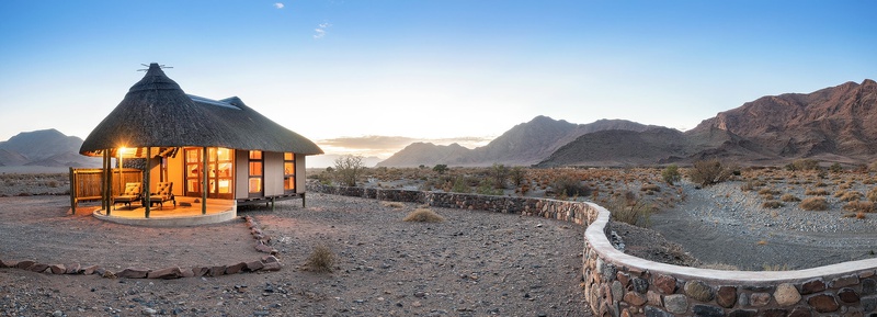 Rooms at Hoodia Desert Lodge in Sossusvlei Namibia