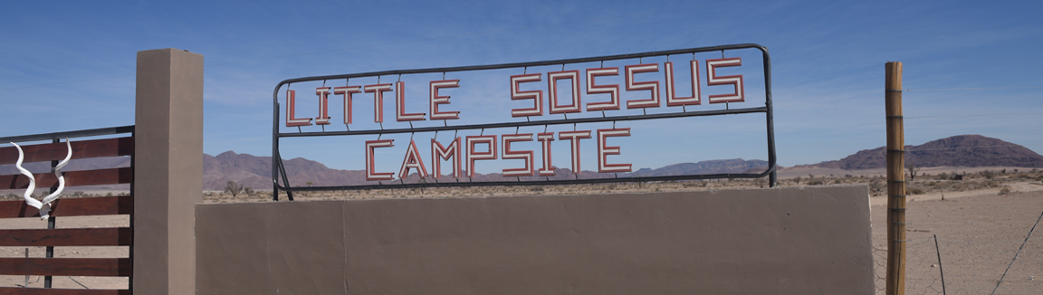 Little sossus Camp Site in Sossusvlei Namibia