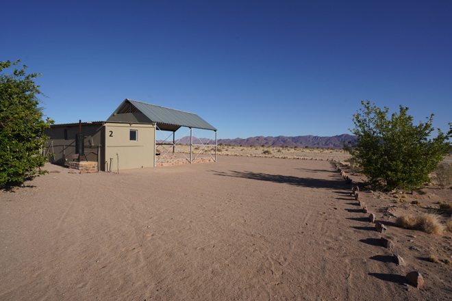 Photograph of Little Sossus Campsite at Sossusvlei in Namibia