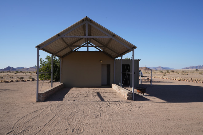 Camping at Little Sossus Campsite Sossusvlei Namibia