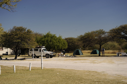 Namutoni Camping in Etosha