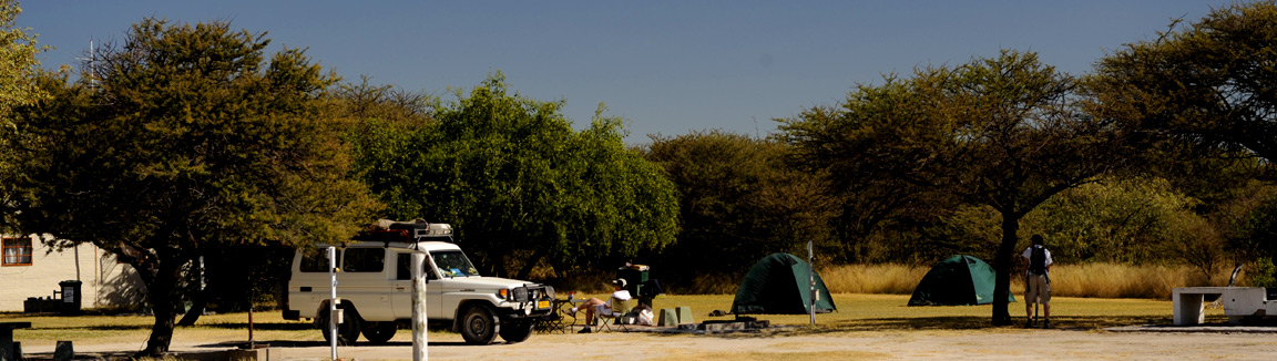 Namutoni Camp NWR inside Etosha National Park Namibia