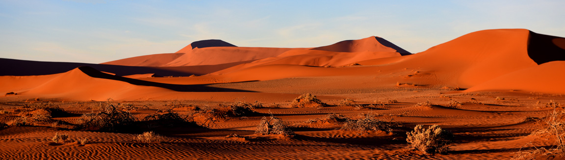 Sossusvlei dunes at Sesriem Namibia