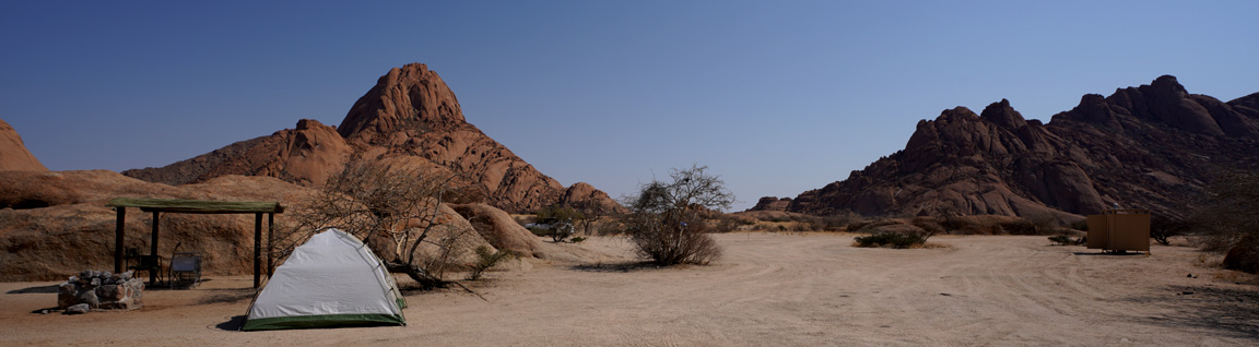 Rooms at Spitzkoppe Community Campsite in Damaraland Namibia