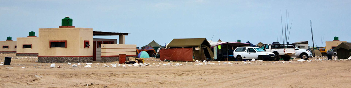 Rooms at Torra Bay Campsite in Skeleton Coast Namibia