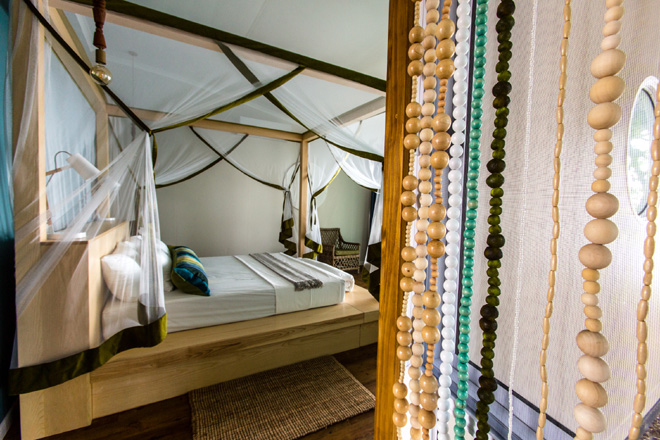 Double room at Zambezi Mubala Lodge Caprivi Namibia