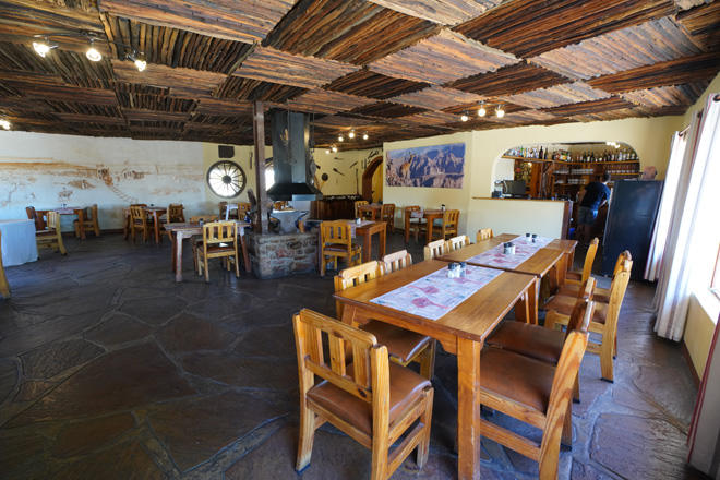 Photograph of Restaurant at Canyon Lodge in Fish River Canyon Namibia