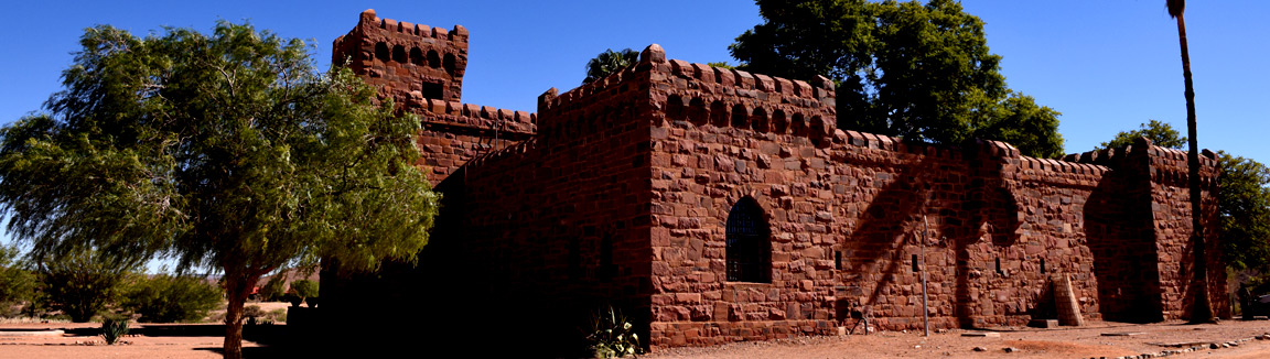 Duwisib Castle in Namibia near Maltahohe