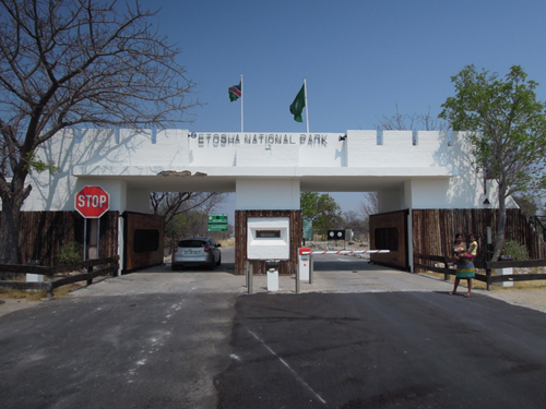 Halali camp is a popular midway stop between Okaukuejo and Namutoni