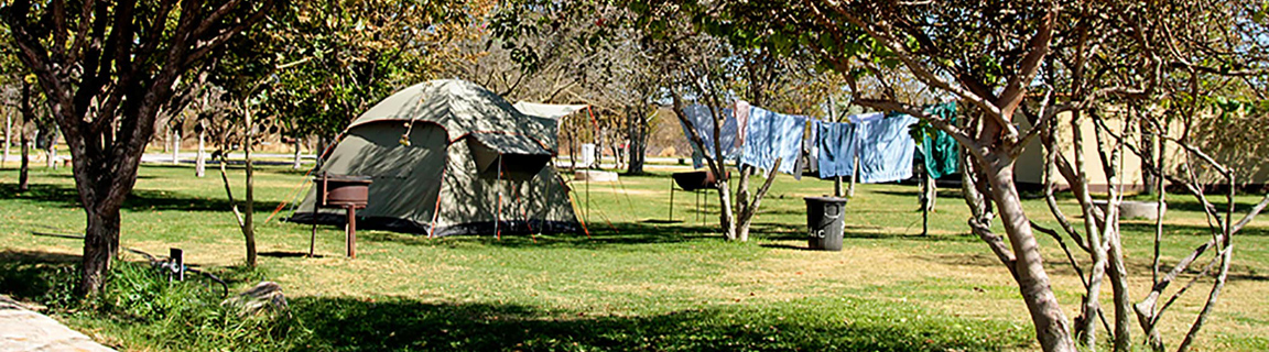 Etosha Safari Campsite in Etosha National Park Namibia