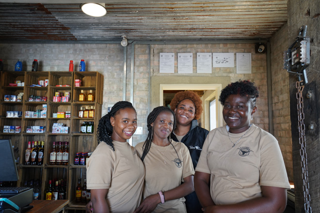 Photograph of Etosha Trading Post in Etosha National Park Namibia