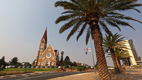 Windhoek Namiba's capital city