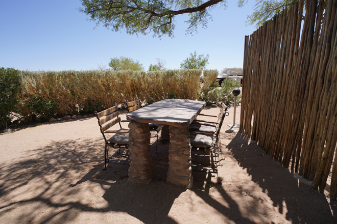 Photograph of Little Sossus Lodge at Sossusvlei in Namibia