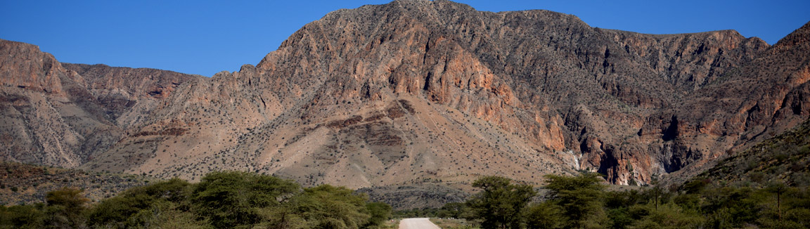 Naukluft Camp NWR inside Namib Naukluft Mountains Namibia