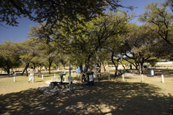 Namutoni Camping in Etosha