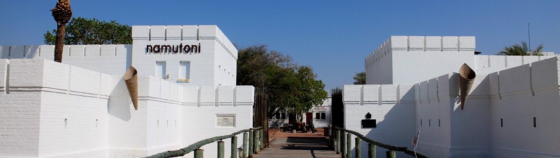 Namutoni Camp NWR inside Etosha National Park Namibia