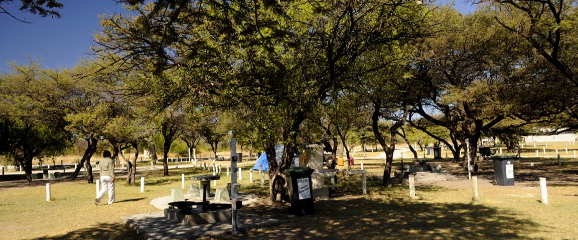 Namutoni Camp NWR inside Etosha National Park Namibia