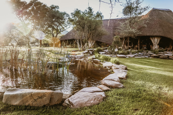 Picture of Okapuka Safari Lodge at Windhoek in Namibia