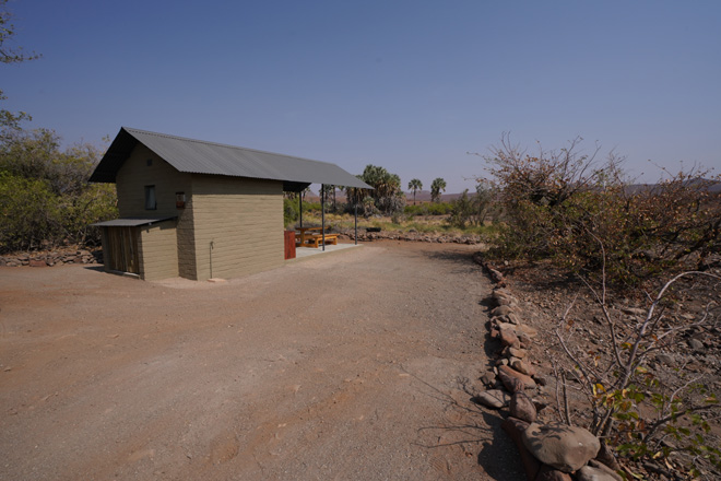 Damaraland Palmwag Camping Accommodation and Room Types
