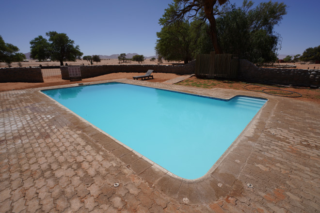 Photograph at Sossusvlei in Namibia