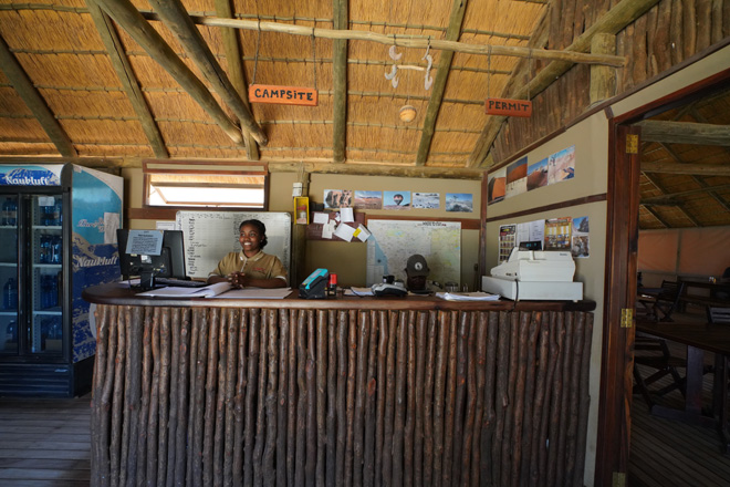 Photograph of Sesriem Camp at Sossusvlei in Namibia