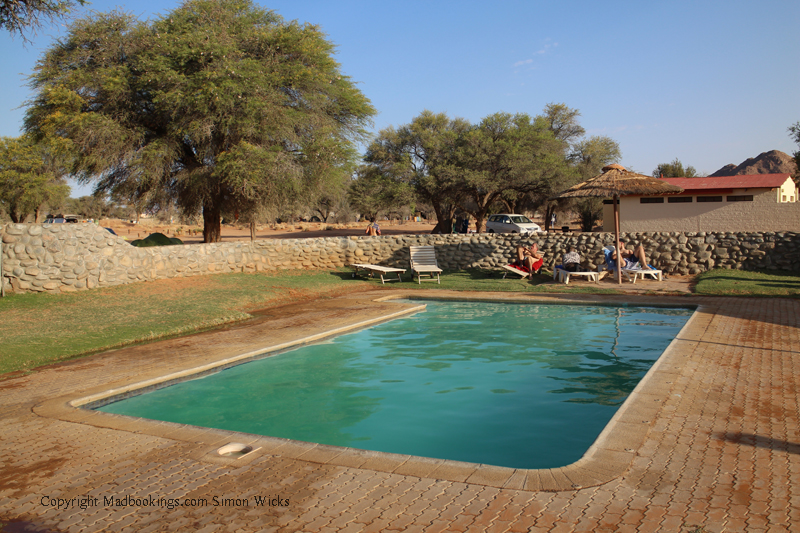 Sesriem Camping Swimming Pool Sossusvlei