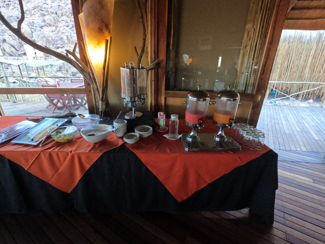 Photograph of Sossus Dune Lodge at Sossusvlei in Namibia