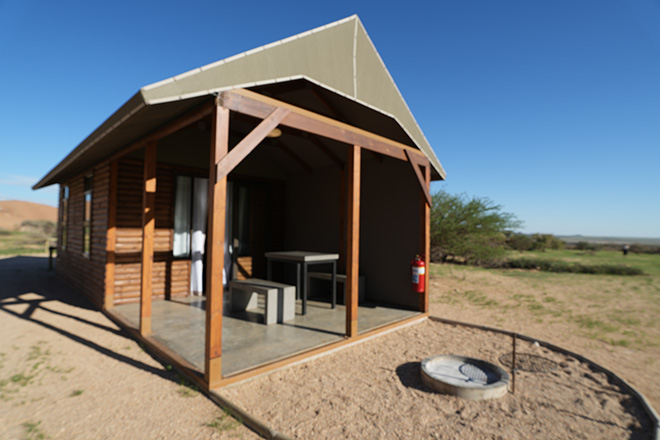 Photograph of Spitzkoppe Cabins at Damaraland in Namibia