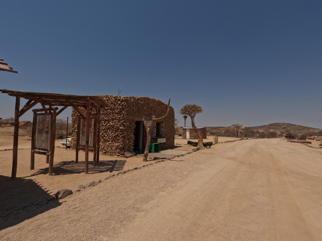 Photograph of Spitzkoppe Community Campsite at Damaraland in Namibia