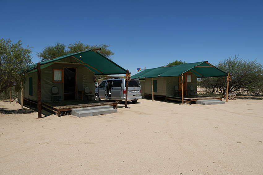 Photograph of Spitzkoppe Tented Camp at Damaraland in Namibia