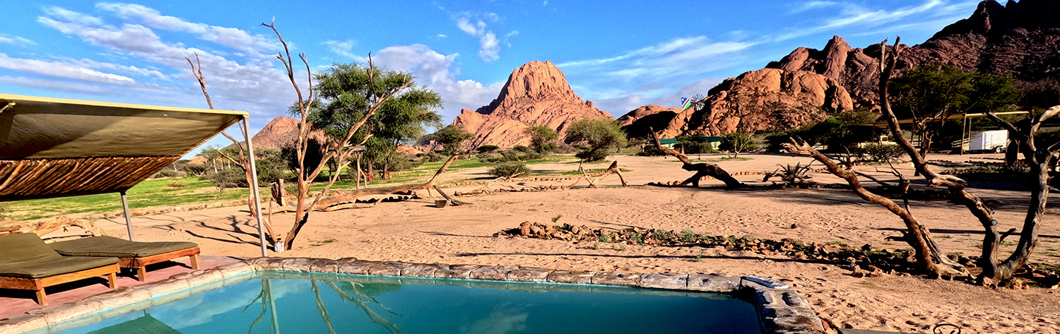 Spitzkoppe Tented Camp in Damaraland Namibia