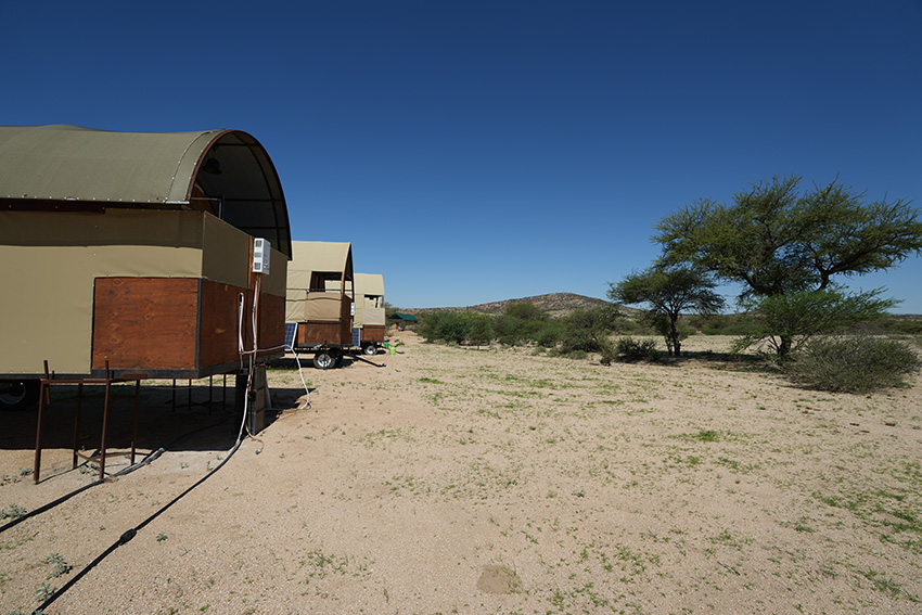 Photograph of Spitzkoppe Tented Camp at Damaraland in Namibia