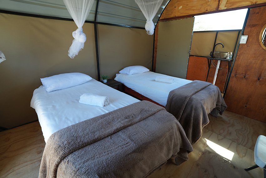 Photograph of Spitzkoppe Tented Camp at Damaraland in Namibia