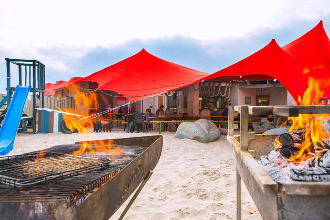 Photograph of Torra Bay Campsite at Skeleton Coast in Namibia