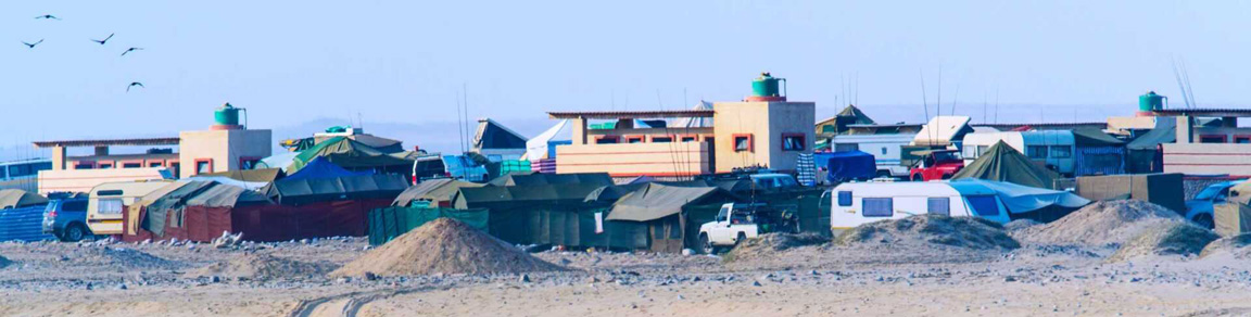 Torra Bay Campsite in Skeleton Coast Namibia