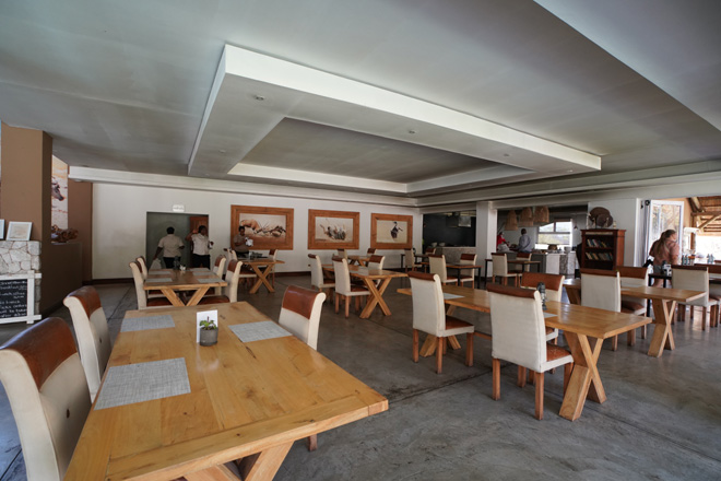 Photograph of Toshari Lodge at Etosha in Namibia