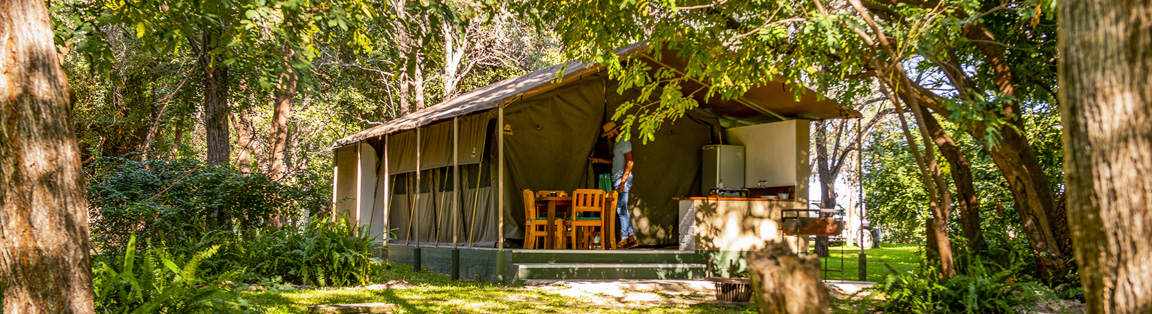 Zambezi Mubala Camp in Caprivi Namibia
